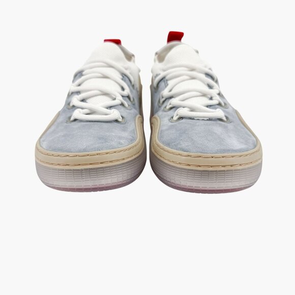 Christian Louboutin Arpoador Blue Drawstring Sneaker Size 39 US 9 Women's 7028 - Picture 6 of 15